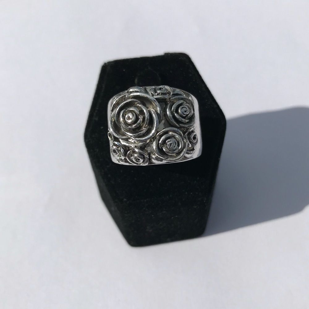 BRIDAL ROSE RING